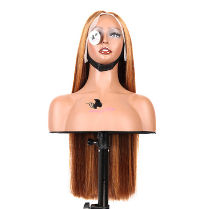 Black Beauty Hair 13X4 SDD  Straight Highlight Lace Front Human Hair 300% Density