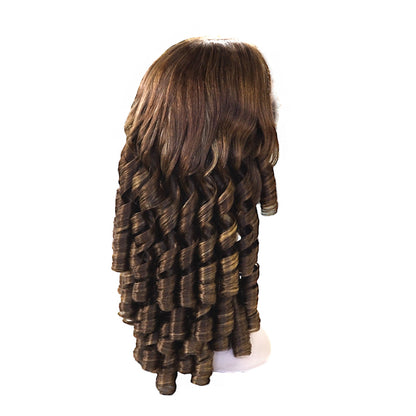 Black Beauty Hair 13X4 LACE Raw Hair SDD 350% Density Funmi wig P4/27  bouncy A Wig