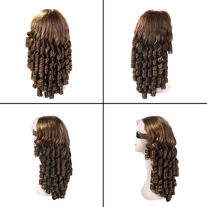 Black Beauty Hair 13X4 LACE Raw Hair SDD 350% Density Funmi wig P4/27  bouncy A Wig