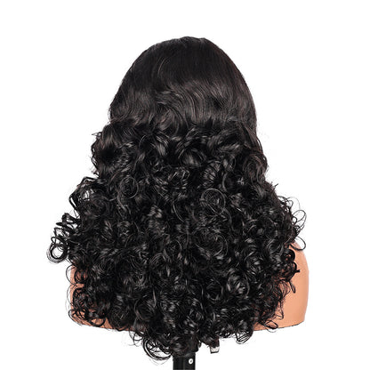 Black Beauty Hair 13X4 LACE Raw Hair SDD 350% DensityFunmi WigNaturaBouncy