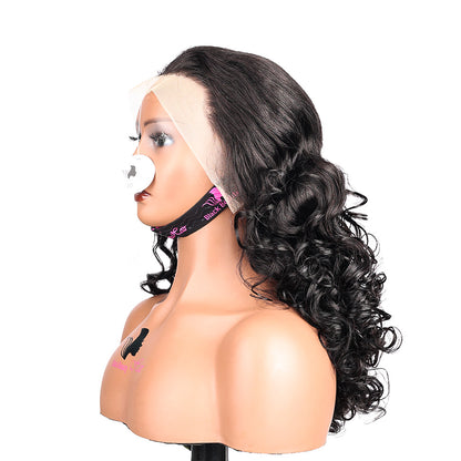 Black Beauty Hair 13X4 LACE Raw Hair SDD 350% DensityFunmi WigNaturaBouncy