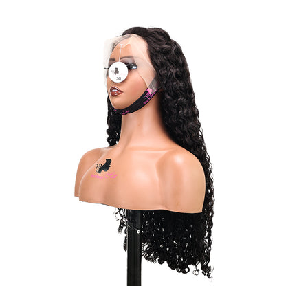 Black Beauty Hair 13X4  Transparent lace frontal Vietnam raw hair SDD Romance Wig natural color