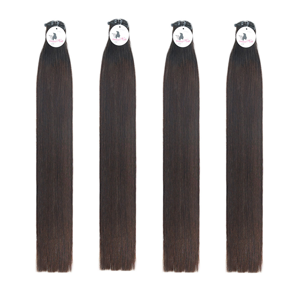 Black Beauty Hair Straight Vietnam bundle Human Hair Bundles SDD BUNDELS 4 Bundles  Black and Brown