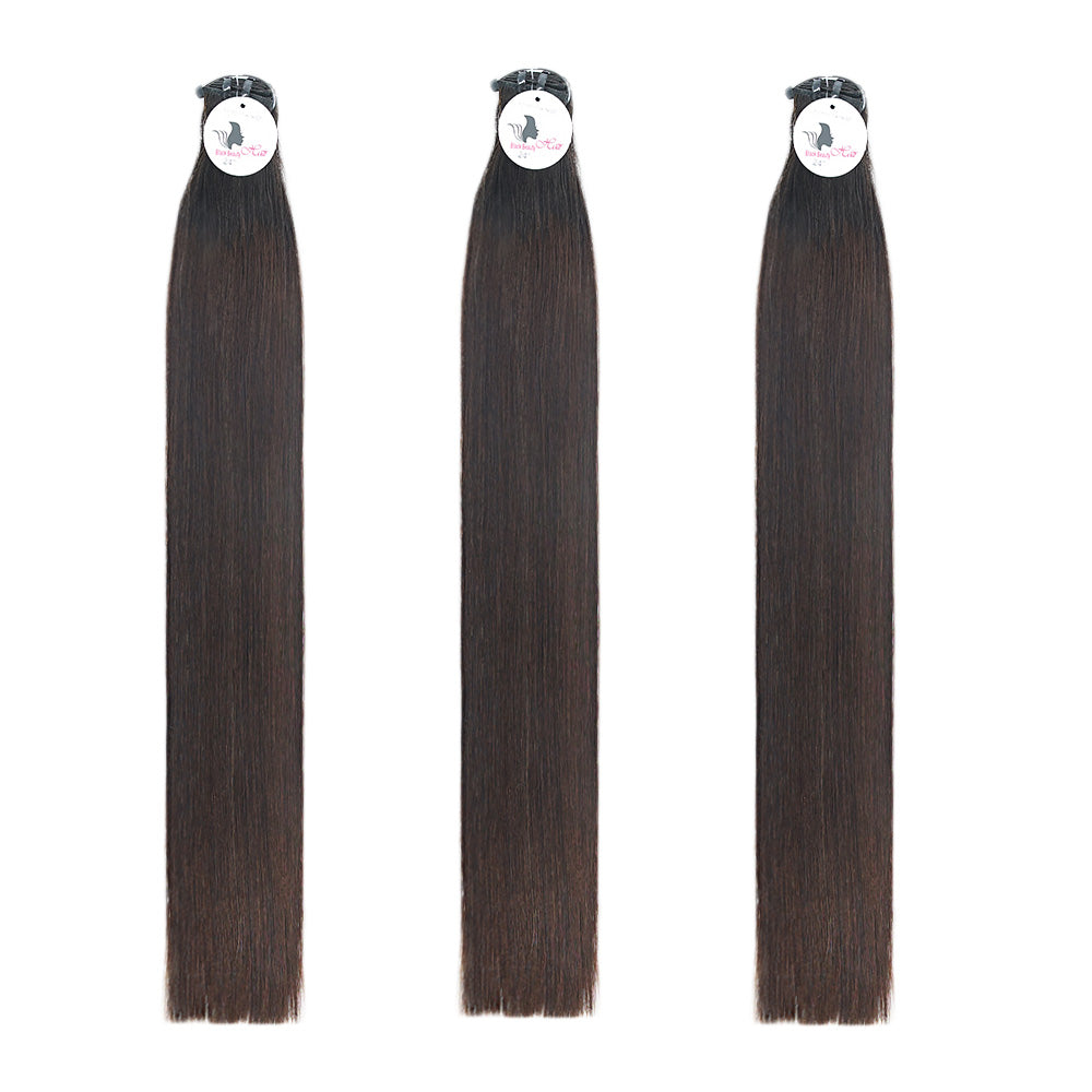 Black Beauty Hair Straight Vietnam bundle Human Hair Bundles SDD BUNDELS 3 Bundles Black and Brown