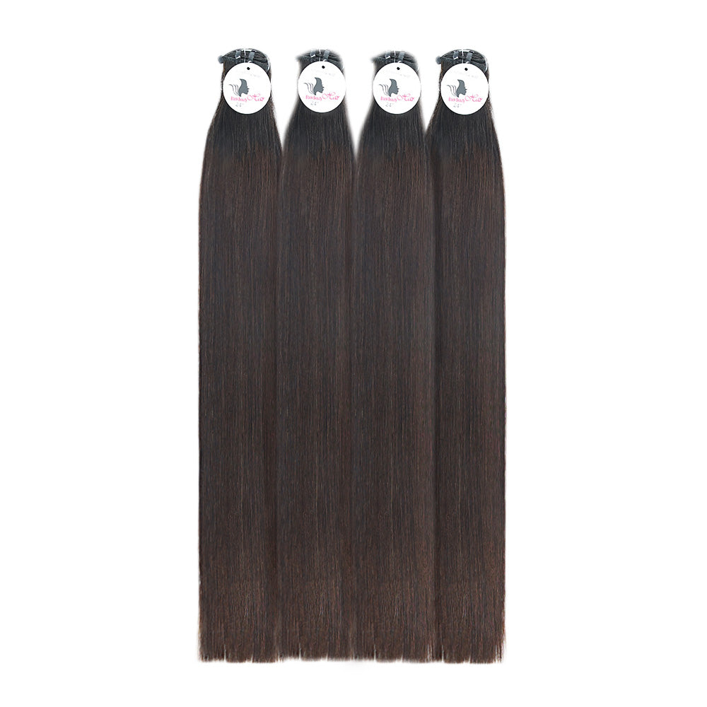 Black Beauty Hair Straight Vietnam bundle Human Hair Bundles SDD BUNDELS 4 Bundles  Black and Brown