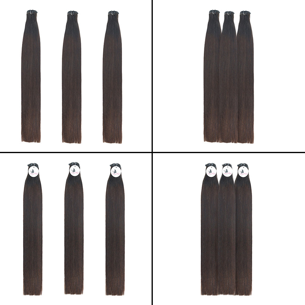 Black Beauty Hair Straight Vietnam bundle Human Hair Bundles SDD BUNDELS 3 Bundles Black and Brown