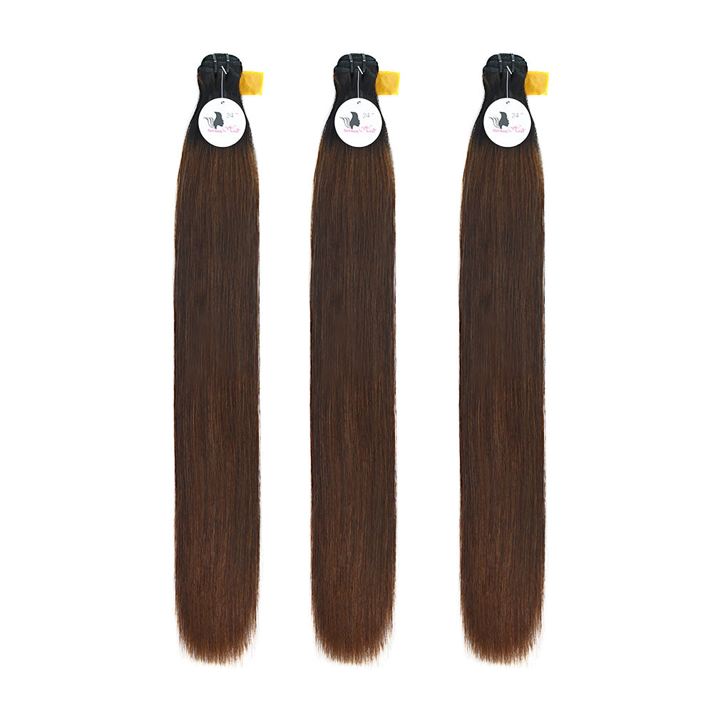 Black Beauty Hair Straight Vietnam bundle Human Hair Bundles SDD BUNDELS 3 Bundles Black And Reddish Brown