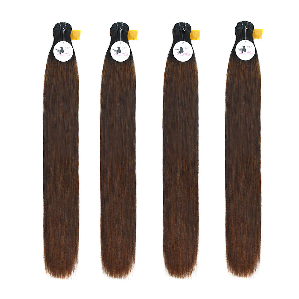 Black Beauty Hair Straight Vietnam bundle Human Hair Bundles SDD BUNDELS 4 Bundles Black And Reddish Brown