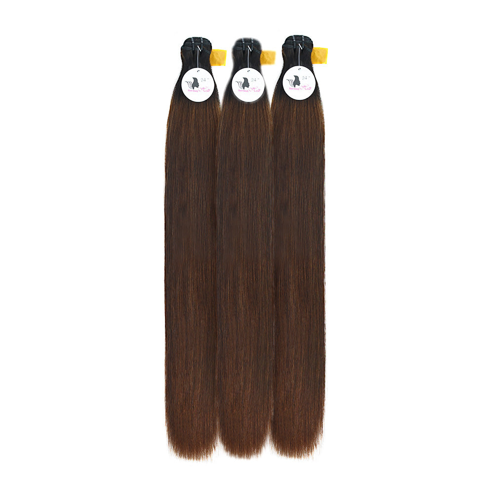 Black Beauty Hair Straight Vietnam bundle Human Hair Bundles SDD BUNDELS 3 Bundles Black And Reddish Brown