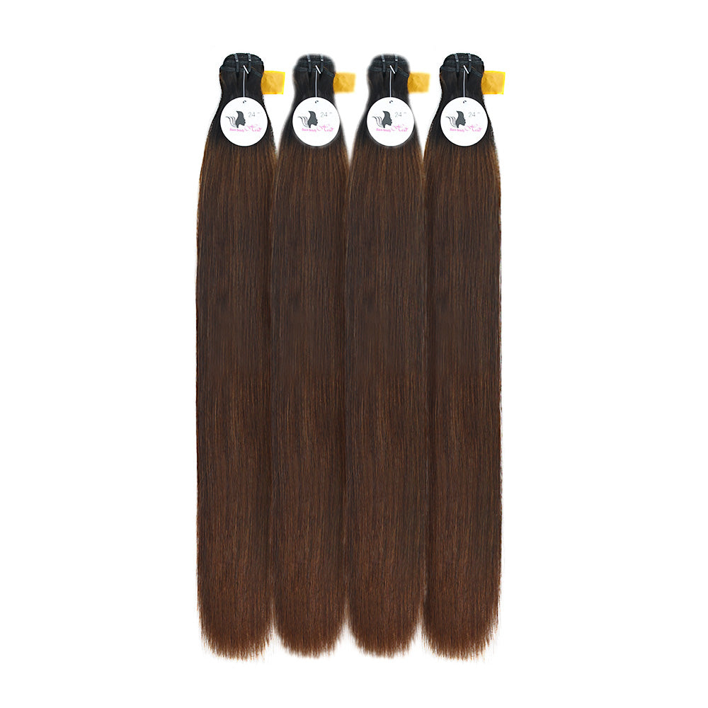 Black Beauty Hair Straight Vietnam bundle Human Hair Bundles SDD BUNDELS 4 Bundles Black And Reddish Brown