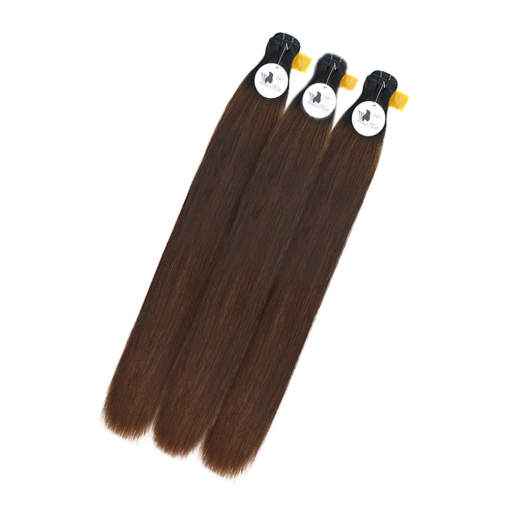 Black Beauty Hair Straight Vietnam bundle Human Hair Bundles SDD BUNDELS 3 Bundles Black And Reddish Brown