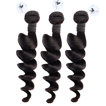 Black Beauty Hair Vietnam raw hair loose deep wave natural color bundle 3 bundle