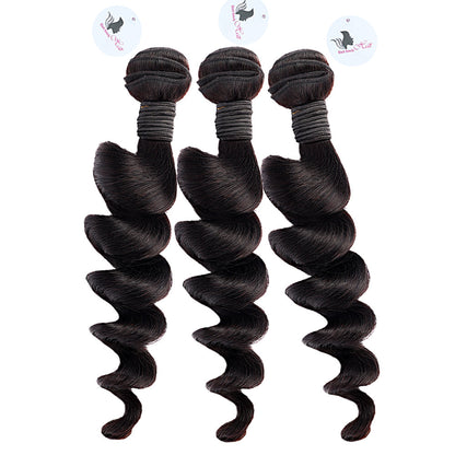 Black Beauty Hair Vietnam raw hair loose deep wave natural color bundle 3 bundle