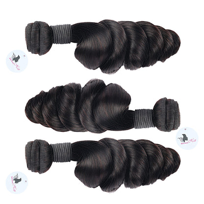 Black Beauty Hair Vietnam raw hair loose deep wave natural color bundle 3 bundle