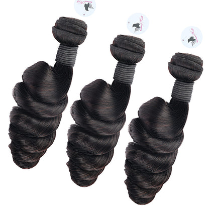 Black Beauty Hair Vietnam raw hair loose deep wave natural color bundle 3 bundle