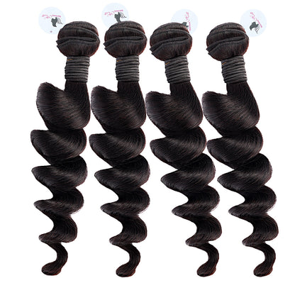 Black Beauty Hair Vietnam raw hair loose deep wave natural color bundle  4 bundle