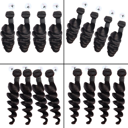 Black Beauty Hair Vietnam raw hair loose deep wave natural color bundle  4 bundle