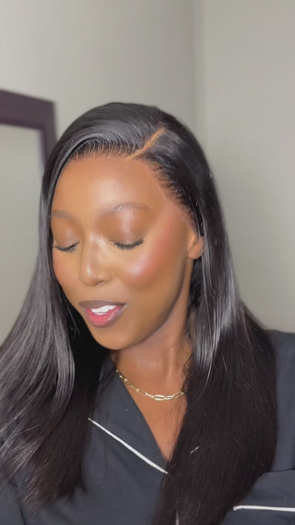 Black Beauty Hair 13X4 HD SDD Straight Lace Front Wig