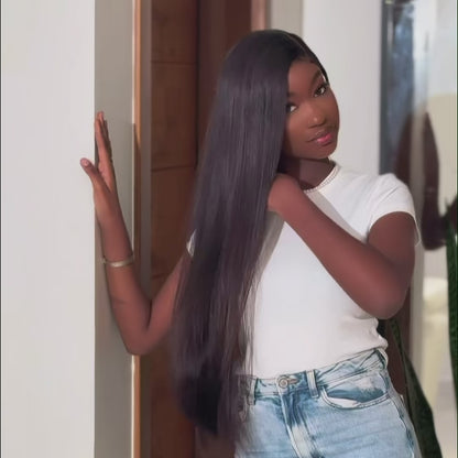 Black Beauty Hair 5X5 SDD Straight Lace Closure Wig